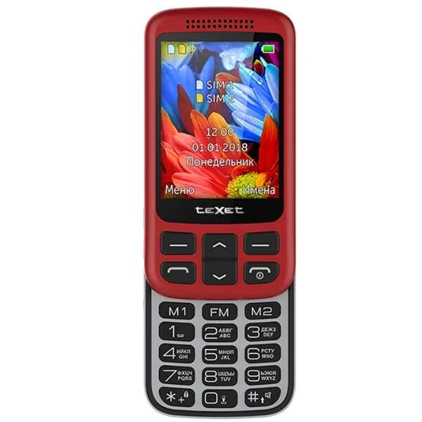 Мобильный телефон TeXet TM-501 Red - фото 3