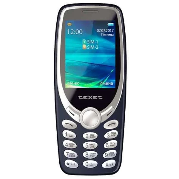 Мобильный телефон TeXet ТМ-303 (Blue)