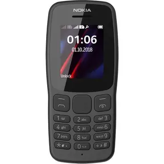 Мобильный телефон Nokia 106 DS TA-1114 Gray