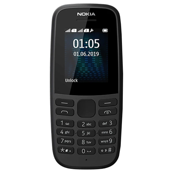 Мобильный телефон Nokia 105 TA-1174 DS Black