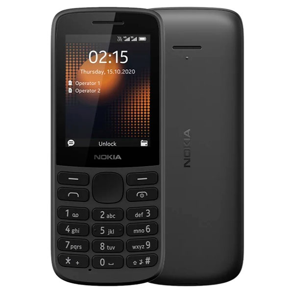 Nokia ұялы телефоны 215 DS TA-1272 Black