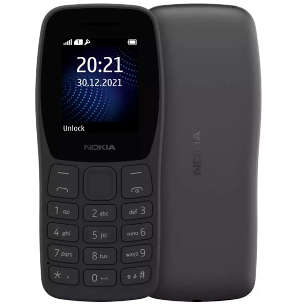 Мобильный телефон Nokia 105 DS Charcoal