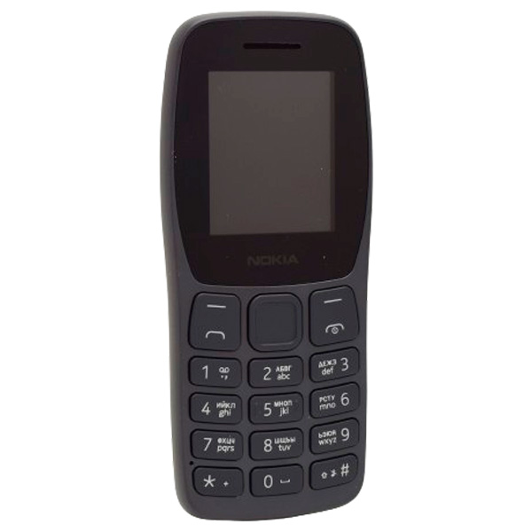 Мобильный телефон Nokia 105 DS Charcoal