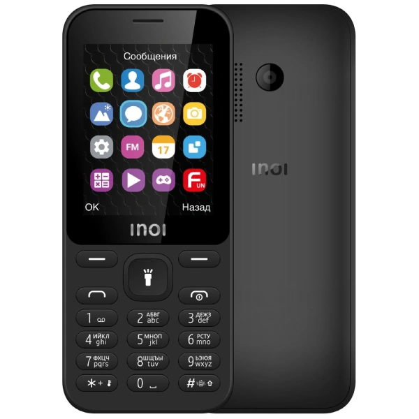 Мобильный телефон INOI 241 Black - фото 2