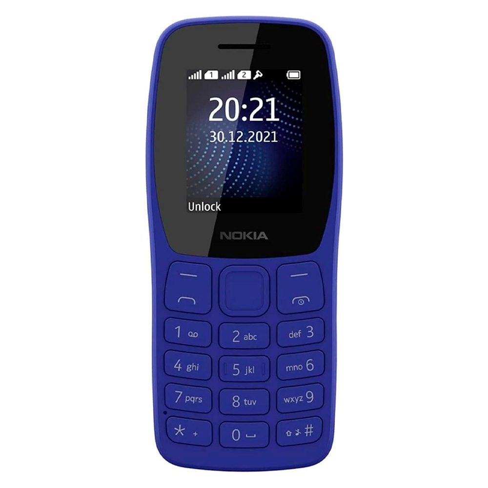 Nokia ұялы телефоны 105 TA-1416 DS EAC2+ Blue