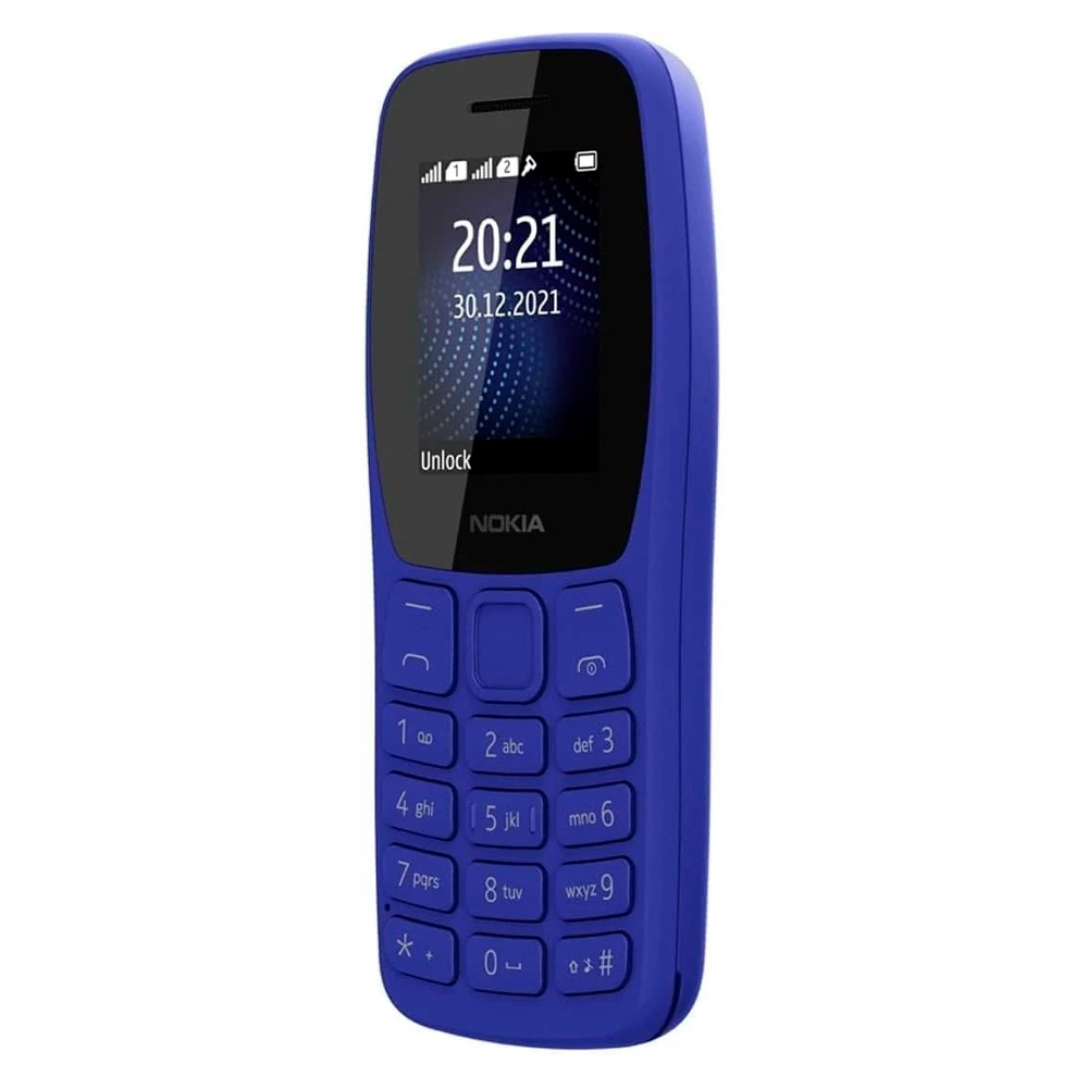 Мобильный телефон Nokia 105 TA-1416 DS EAC2+ Blue - фото 4