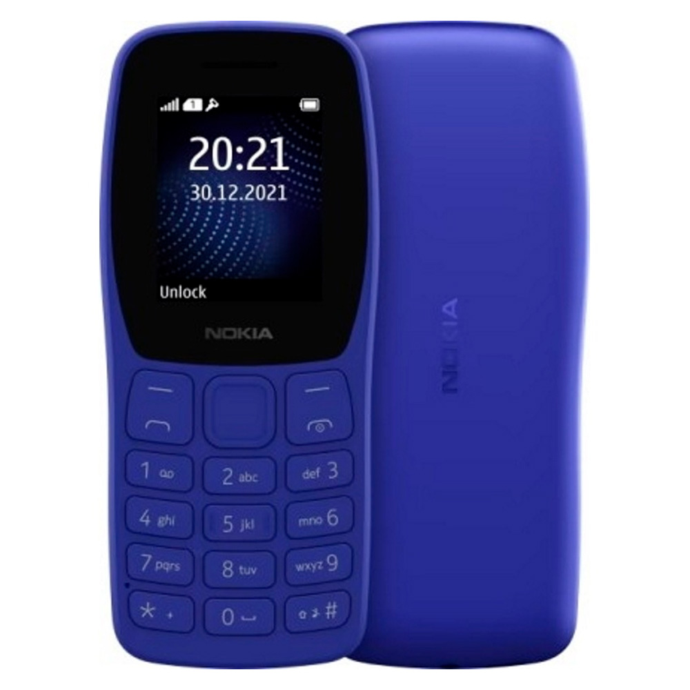 Nokia ұялы телефоны 105 TA-1423 SS EAC2+ Blue