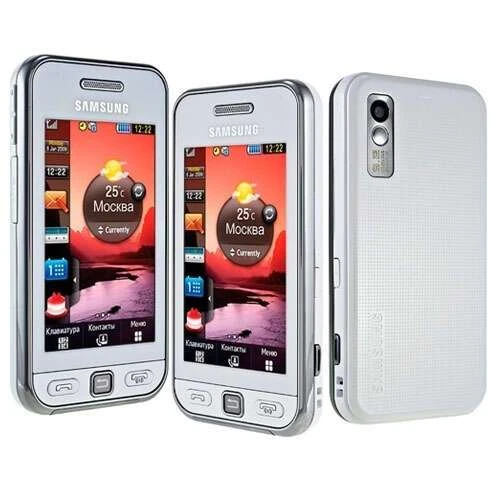 Мобильный телефон Samsung GT-S5230 metallic silver
