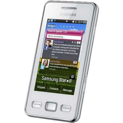 Мобильный телефон Samsung GT-S5260 (ceramic white)