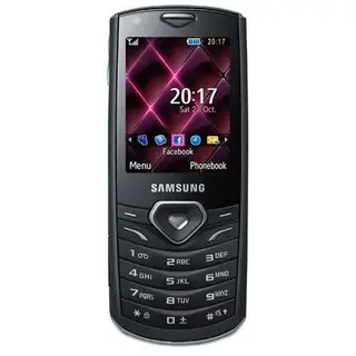Мобильный телефон Samsung GT-S5350 (metallic black)