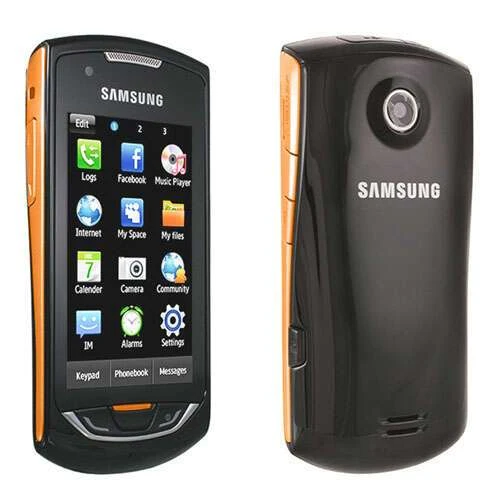 Мобильный телефон Samsung GT-S5620 (black orange)