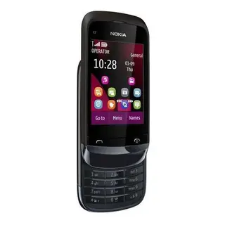 Мобильный телефон Nokia C2-03 chrome black