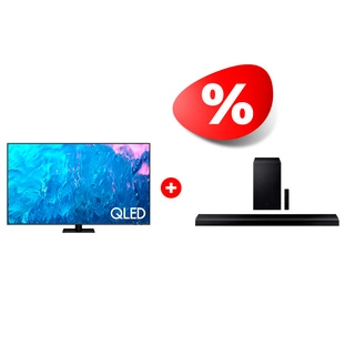 Жиынтық Samsung саундбары HW-Q700A/RU + QLED TV Samsung QE85Q70CAUXUZ 