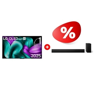 Комплект Саундбар LG SG10TY + OLED телевизор LG OLED77M59LA 