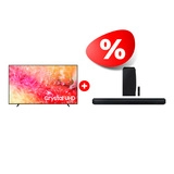 Комплект Саундбар Samsung HW-Q800C/RU + LED телевизор Samsung UE85DU7100UXCE 