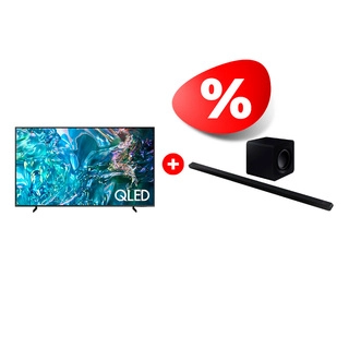 Комплект Саундбар Samsung HW-S800B/RU + QLED телевизор Samsung QE65Q60DAUXCE 