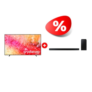 Комплект Саундбар Samsung HW-B650/RU + LED телевизор Samsung UE85DU7100UXCE 