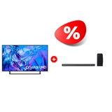 Жиынтық Samsung саундбары HW-Q800B/RU + LED телевизор Samsung UE43DU8500UXCE 