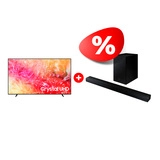 Комплект Саундбар Samsung HW-T530/RU + LED телевизор Samsung UE75DU7100UXCE 