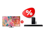 Комплект Саундбар Samsung HW-Q700A/RU + QLED телевизор Samsung QE75Q80BAUXCE 