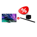 Комплект Саундбар Samsung HW-S800B/RU + Neo QLED телевизор Samsung QE65QN85DBUXCE 