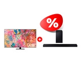 Комплект Саундбар Samsung HW-Q600A/RU + QLED телевизор Samsung QE75Q80BAUXCE 
