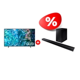 Комплект Саундбар Samsung HW-R650/RU + QLED телевизор Samsung QE50Q60DAUXCE 