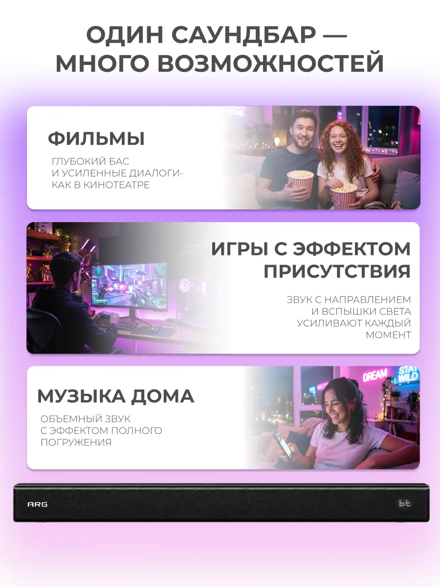 Саундбар ARG SB 30.2-Y - фото 4