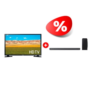 Комплект Саундбар Samsung HW-Q800B/RU + LED телевизор Samsung UE32T4500AUXCE 