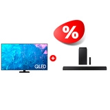 Жиынтық Samsung саундбары HW-A450/RU + QLED TV Samsung QE85Q70CAUXUZ 