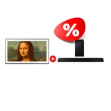 Жиынтық Samsung саундбары HW-Q600A/RU + QLED Samsung теледидары The Frame QE43LS03BAUXCE 