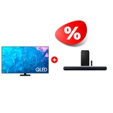 Жиынтық Samsung саундбары HW-Q700C/RU + QLED TV Samsung QE65Q70CAUXCE 