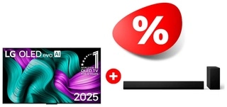 Жиынтық Саундбар LG SG10TY + LG OLED теледидары OLED65M59LA  - фото 2