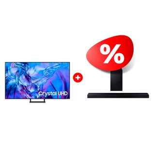 Комплект Саундбар Samsung HW-Q600A/RU + LED телевизор Samsung UE75DU8500UXCE 