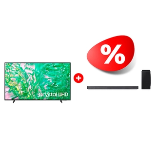 Жиынтық Samsung саундбары HW-Q800B/RU + Samsung LED теледидары UE50DU8000UXCE 