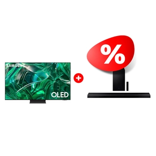 Комплект Саундбар Samsung HW-Q700C/RU + OLED телевизор Samsung QE55S95CAUXCE 
