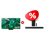 Комплект Саундбар Samsung HW-A450/RU + OLED телевизор Samsung QE65S95CAUXCE 