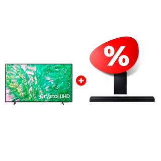 Комплект Саундбар Samsung HW-Q600A/RU + LED телевизор Samsung UE50DU8000UXCE 