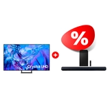Жиынтық Samsung саундбары HW-Q700C/RU + LED телевизор Samsung UE55DU8500UXCE 