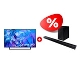 Комплект Саундбар Samsung HW-R650/RU + LED телевизор Samsung UE43DU8500UXCE 