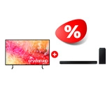 Комплект Саундбар Samsung HW-B550/RU + LED телевизор Samsung UE55DU7100UXCE 