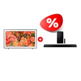 Комплект Саундбар Samsung HW-Q700A/RU + QLED The Frame телевизор Samsung QE43LS03DAUXCE 