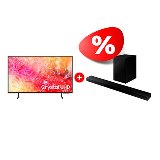 Комплект Саундбар Samsung HW-A650/RU + LED телевизор Samsung UE50DU7100UXCE 