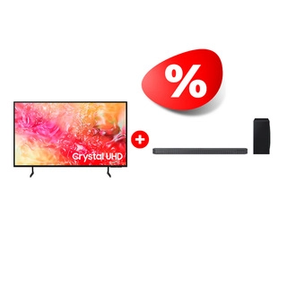 Комплект Саундбар Samsung HW-Q800B/RU + LED телевизор Samsung UE55DU7100UXCE 