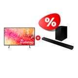 Комплект Саундбар Samsung HW-T530/RU + LED телевизор Samsung UE43DU7100UXCE 