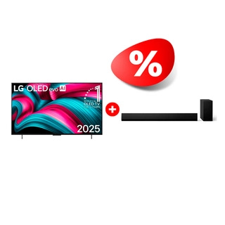 Комплект Саундбар LG SG10TY + OLED телевизор LG OLED55C5RLA 