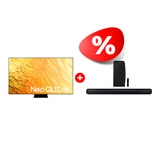 Комплект Саундбар Samsung HW-Q800C/RU + Neo QLED 8K телевизор Samsung QE75QN800BUXCE 