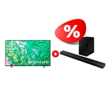 Комплект Cаундбар Samsung HW-Q60T/RU + LED телевизор Samsung UE50DU8000UXCE 