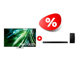Жиынтық Samsung саундбары HW-Q70T/RU + Neo QLED телевизор Samsung QE65QN90DAUXCE 