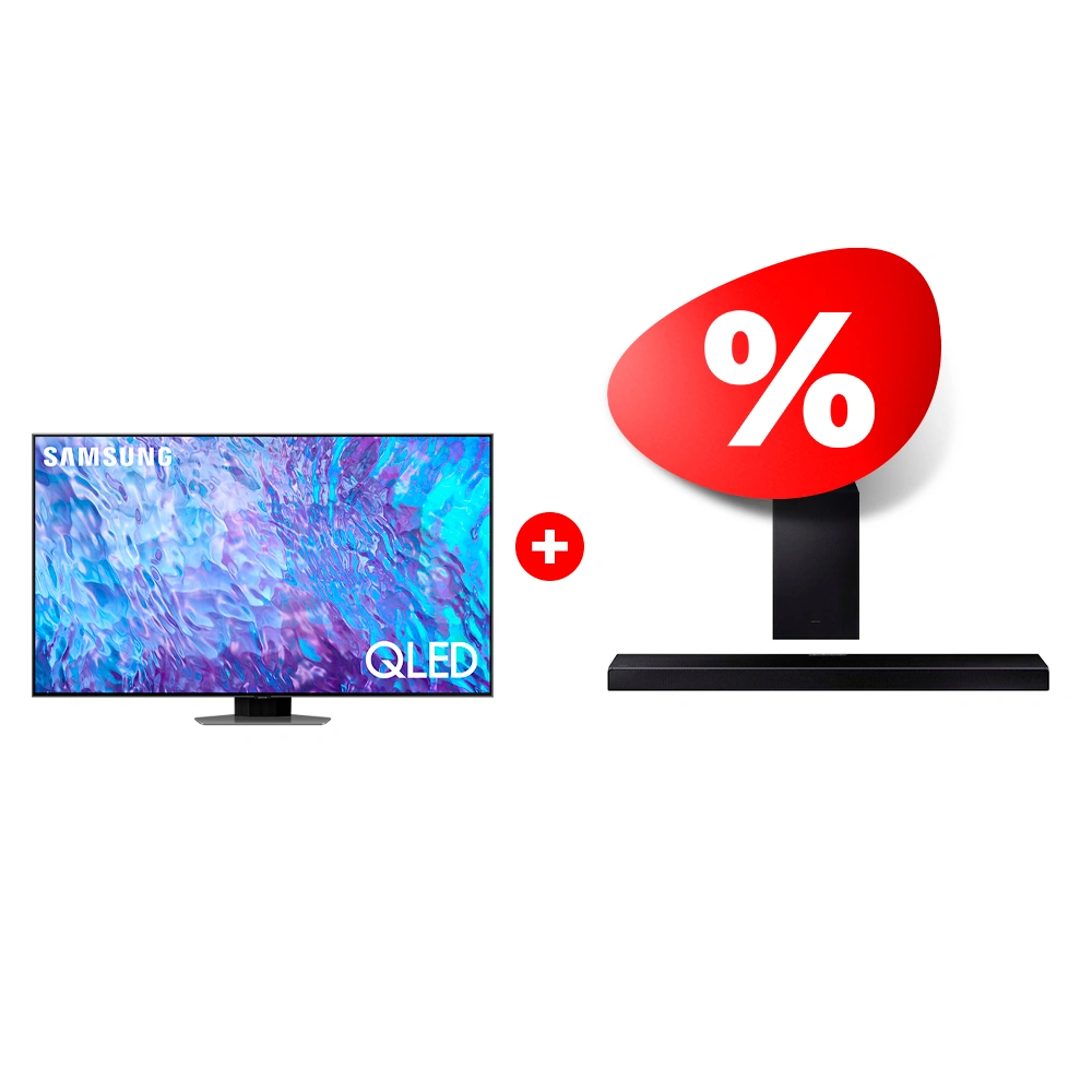 Комплект Саундбар Samsung HW-Q600A/RU + QLED телевизор Samsung QE65Q80DAUXCE 